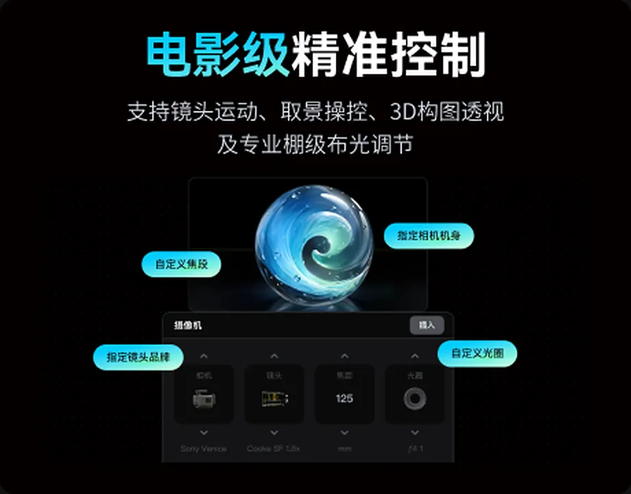 电影级精准控制预览