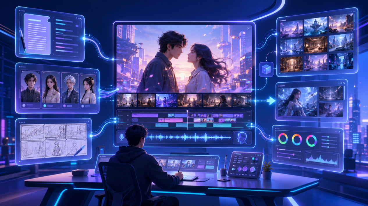 AI短剧怎么做？用Pixmax从剧本到成片完整操作流程